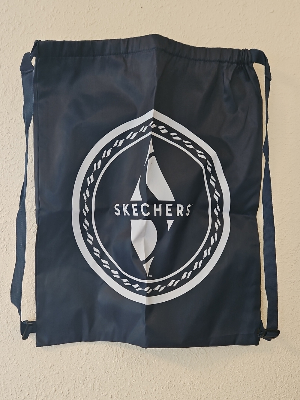 Skechers Navy Drawstring Backpack